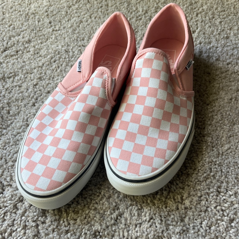NEW Vans Classic Slip On Pink Women’s 9.5